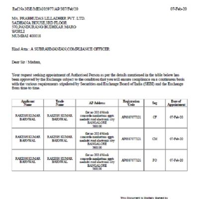 Nse Pl Registration Certificate755c22e9 8f66 0e41 84c9 1f9c4e64ca39